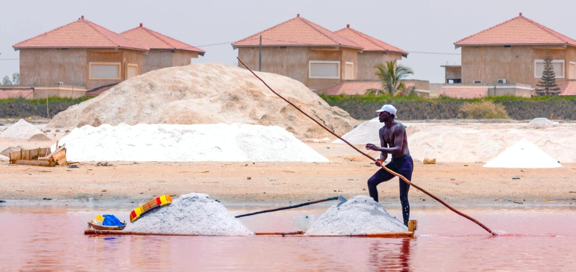 lago rosa senegal