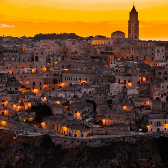 matera tramonto