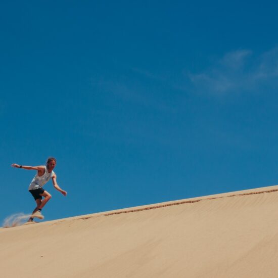 sandboarding